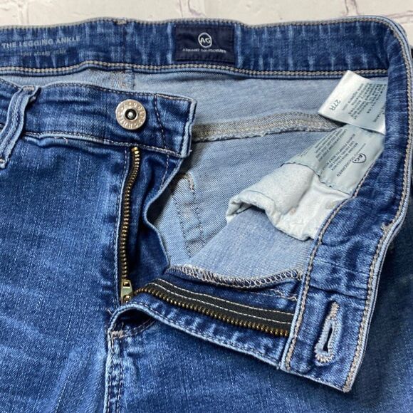 Adriano Goldschmied The Legging Ankle Super Skinny Distressed Jeans 27 - Picture 8 of 16